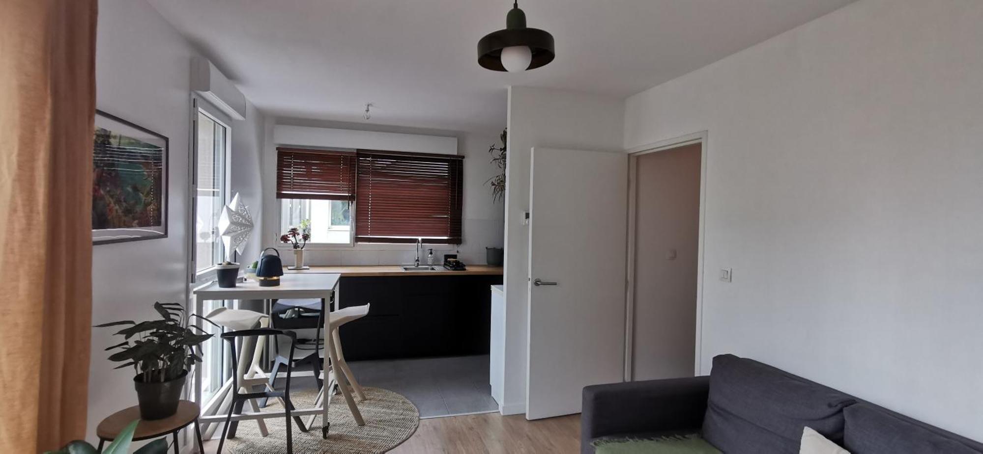 Appart T2 L'Ile De Nantes Avec Parking Prive Extérieur photo