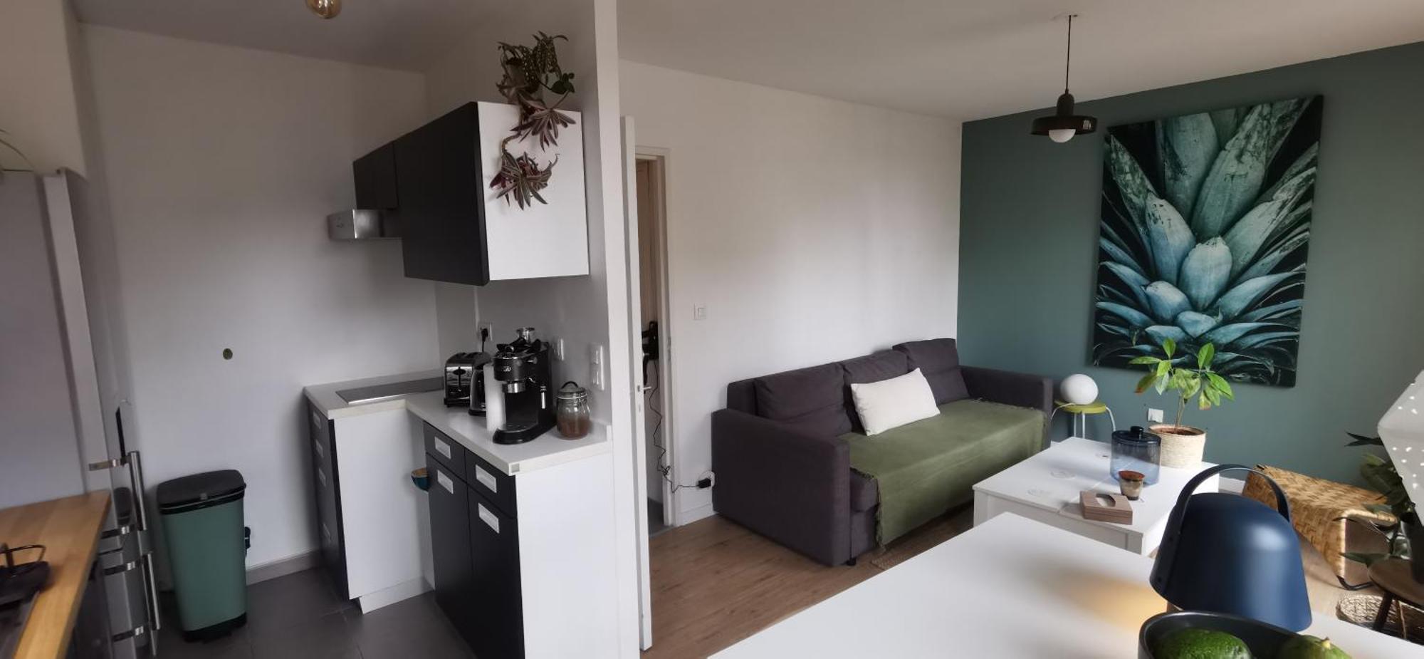Appart T2 L'Ile De Nantes Avec Parking Prive Extérieur photo